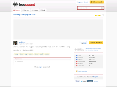 Thumbnail for Sound -slurp p25s C resource