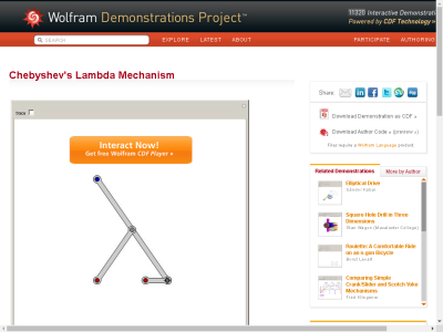 Thumbnail for Chebyshev's Lambda Mechanism resource