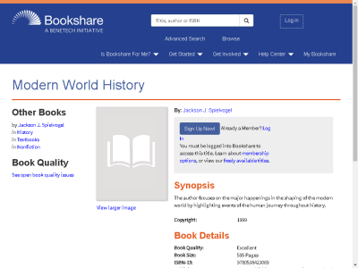 Thumbnail for Modern World History resource