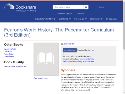Thumbnail for Fearon's World History: The Pacemaker Curriculum (3rd Edition) resource