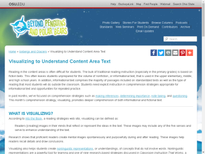 Thumbnail for Visualizing to Understand Content Area Text resource