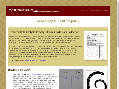 Thumbnail for Data Analysis: Coin Flipping resource