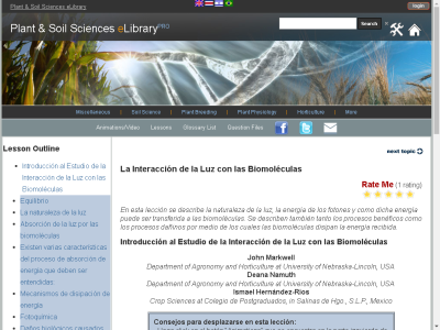Thumbnail for La InteracciÃ³n de la Luz con las BiomolÃ©culas resource