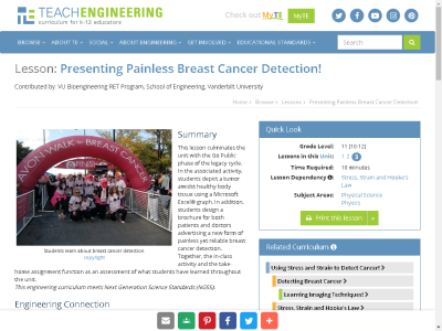 Thumbnail for Presenting Painless Breast Cancer Detection! resource