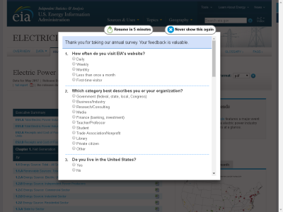 Thumbnail for Electric Power Monthly resource