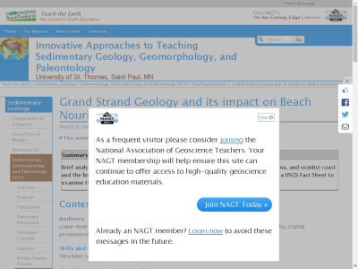 Thumbnail for Grand Strand Geology and its impact on Beach Nourishment resource