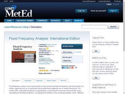Thumbnail for Flood Frequency Analysis: International Edition resource