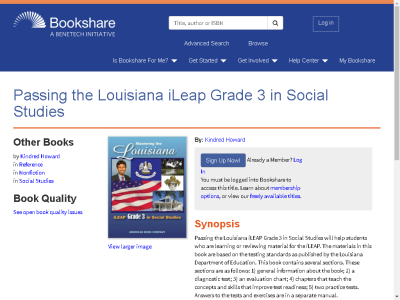 Thumbnail for Passing the Louisiana iLeap Grade 3 in Social Studies resource