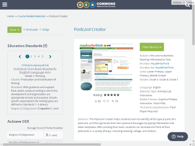 Thumbnail for Postcard Creator resource
