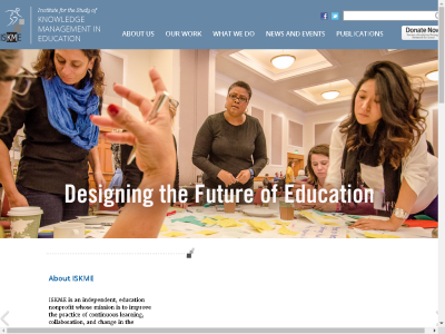 Thumbnail for Institute for the Study of Knowledge Management in Education (ISKME) resource