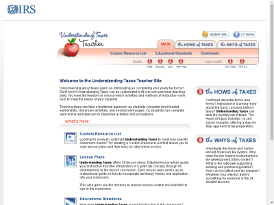 Thumbnail for Teaching and Understanding Taxes resource