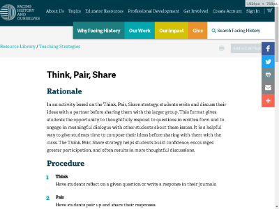 Thumbnail for Think, Pair, Share resource