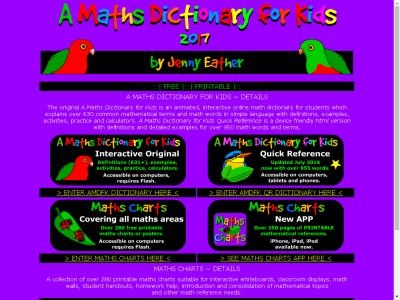 Thumbnail for A Maths Dictionary for Kids resource