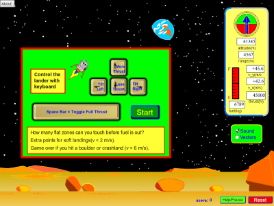 Thumbnail for PhET Simulations: Lunar Lander resource