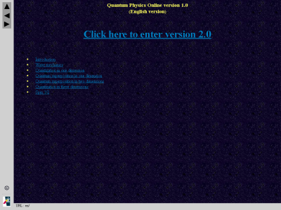 Thumbnail for Quantum Physics Online resource