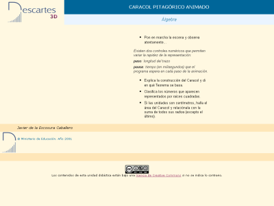 Thumbnail for Caracol pitagórico animado resource