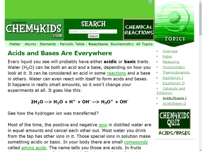 Thumbnail for Acids and Bases Are Everywhere resource