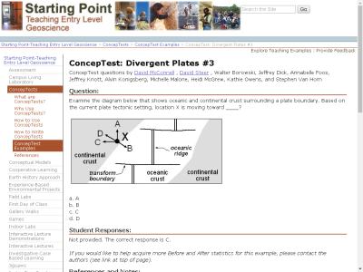 Thumbnail for ConcepTest: Divergent Plates #3 resource