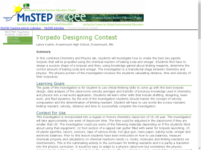 Thumbnail for Torpedo Designing Contest resource