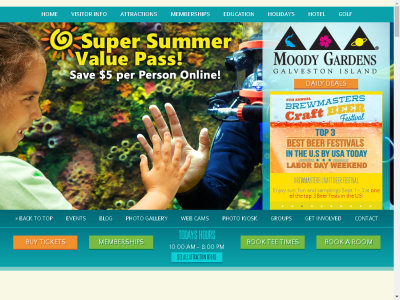 Thumbnail for The Aquarium at Moody Gardens resource