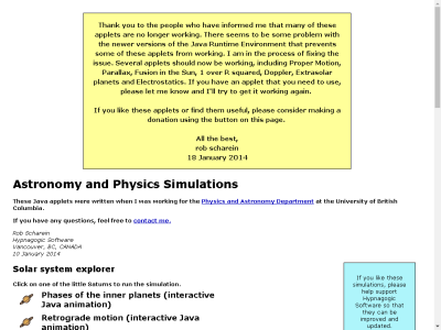 Thumbnail for Astronomy and Physics Simulations resource