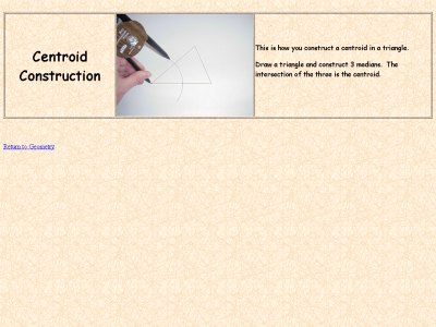 Thumbnail for Constructing Centroid of a Triangle resource