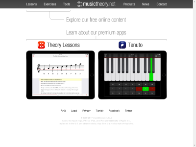 Thumbnail for Musictheory.net resource