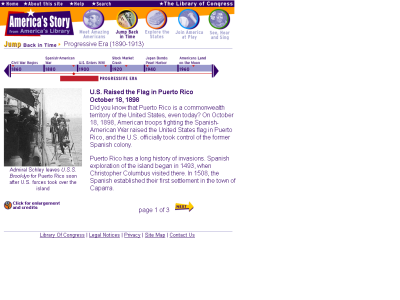 Thumbnail for Progressive Era:  Goodbye Spain, Hello America! resource