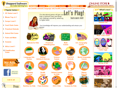 Thumbnail for Sheppard Software: Learning Games resource