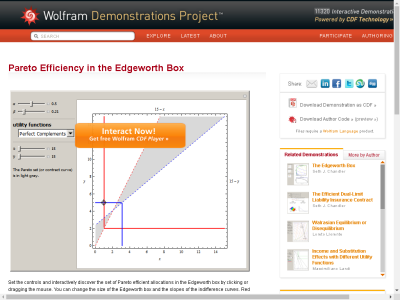 Thumbnail for Pareto Efficiency in the Edgeworth Box resource