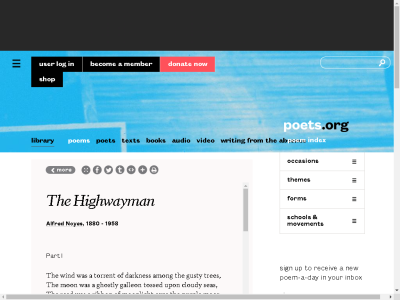 Thumbnail for "The Highwayman" resource