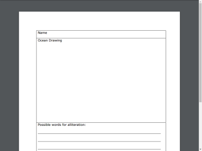 Thumbnail for Class Book Template for Older Students resource