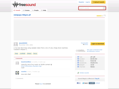 Thumbnail for Sound -minipops 90bpm resource