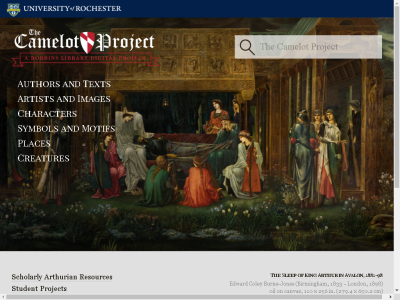 Thumbnail for The Camelot Project at the University of Rochester resource
