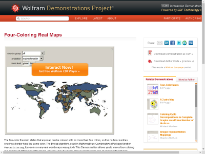 Thumbnail for Four-Coloring Real Maps resource