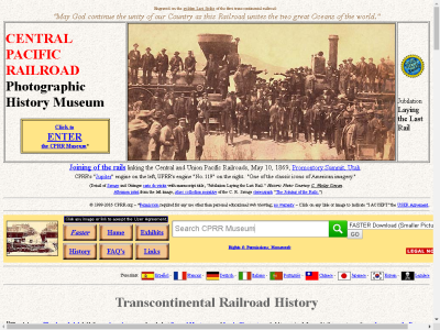 Thumbnail for Central Pacific Railroad Photographic History Museum resource