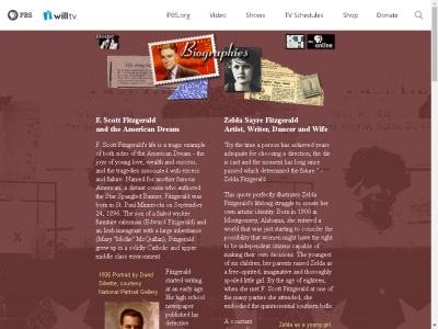 Thumbnail for F. Scott Fitzgerald and the American Dream resource