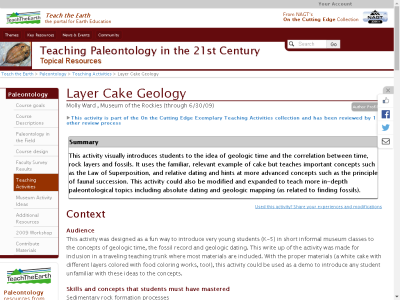 Thumbnail for Layer Cake Geology resource