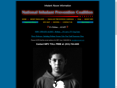 Thumbnail for The National Inhalant Prevention Coalition (NIPC) resource