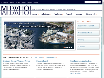 Thumbnail for MIT-Woods Hole Oceanographic Institution Joint Program resource