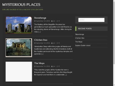 Thumbnail for Mysterious Places - Explore Sacred Sites and Ancient Civilizations resource