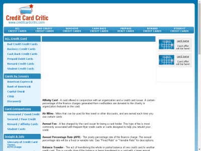 Thumbnail for Glossary of Credit Card Terms resource