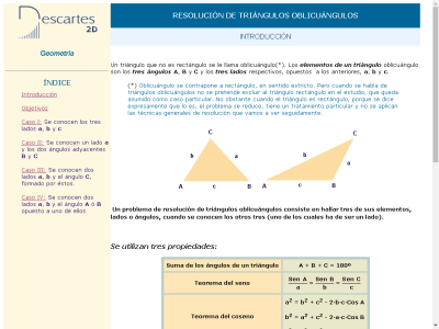 Thumbnail for Resolución de triángulos oblicuángulos resource