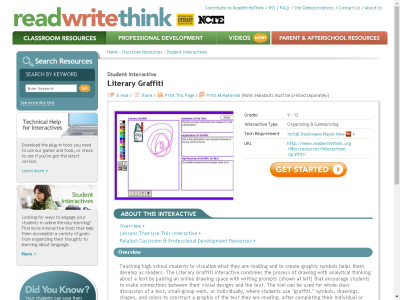 Thumbnail for Literary Graffiti resource