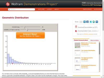 Thumbnail for Geometric Distribution resource