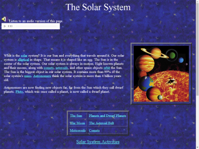 Thumbnail for The Solar System resource