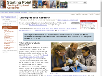 Thumbnail for Undergraduate Research resource
