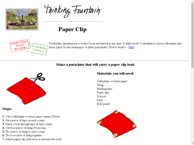 Thumbnail for Tissue Paper Parachute resource
