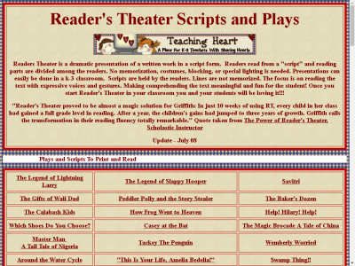Thumbnail for Reader's Theater Scripts and Plays resource