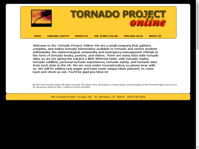 Thumbnail for Tornado Project Online resource